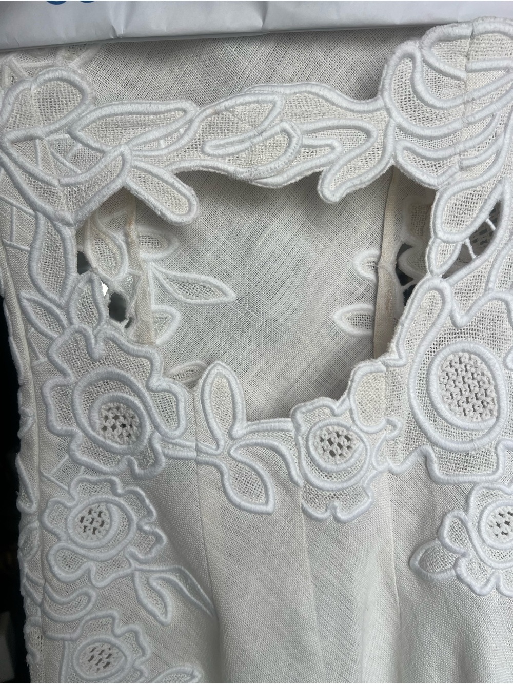 Cult Gaia White Tamara Gown - Picture 7 of 10